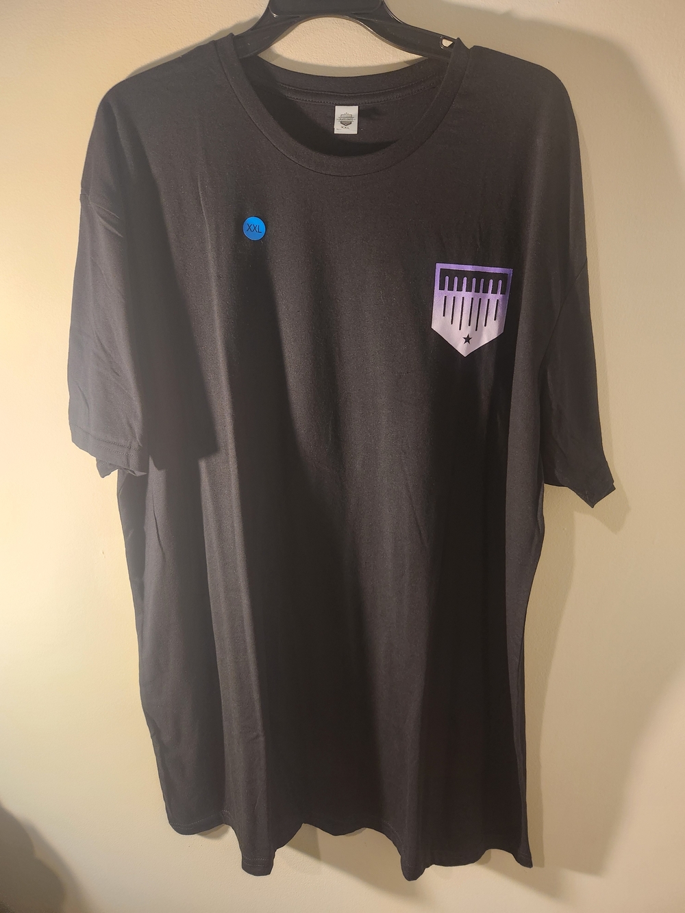 Baseball Diamond Plate Crate Black Short Sleeve T-Shirt Men's XXL NWT